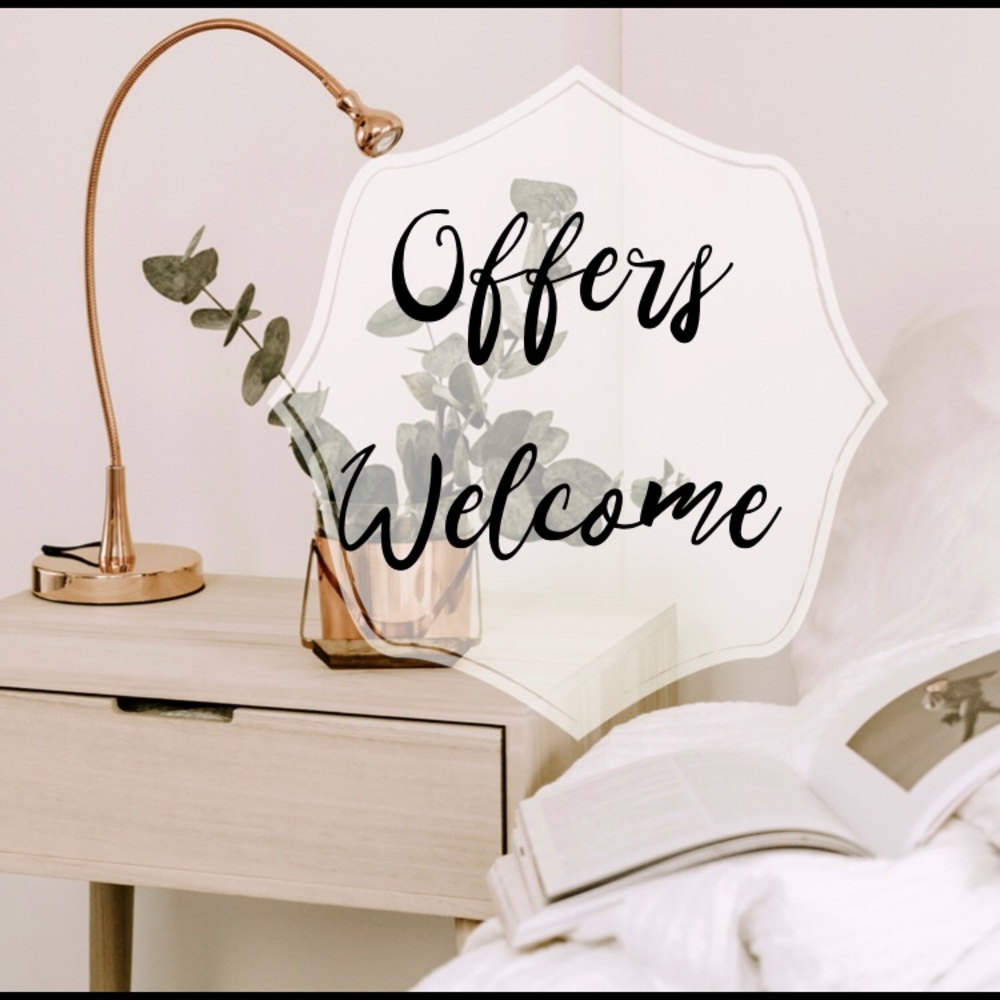 Offers always welcome!!